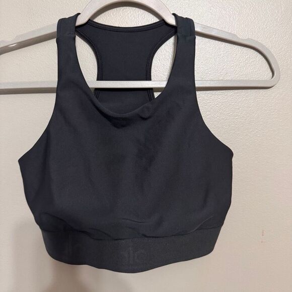 Alo Yoga black sports bra size small - Picture 1 of 4